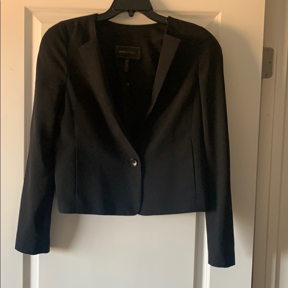 BCBG Max Azria crop blazer